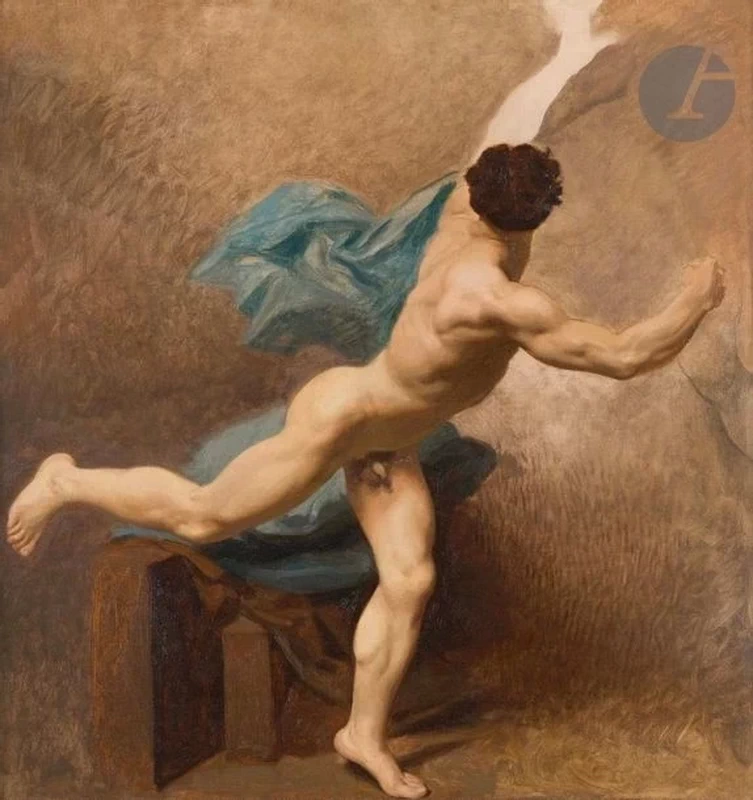 Studio accademico di nudo maschile